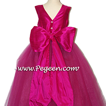 BOING (FUSCHIA) TULLE FLOWER GIRL DRESSES