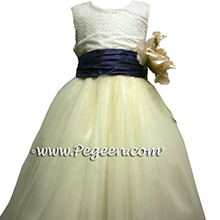 Eurol Lilac tulle flower girl dresses