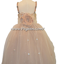 Topaz Silk with Crystals - Our Topaz Fairy Flower Girl Dresses Style 904