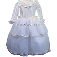 Pearl Silk with Crystals - Our Pearl Fairy Flower Girl Dresses Style 906