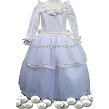 Pearl Silk with Crystals - Our Pearl Fairy Flower Girl Dresses Style 906