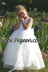 Communion Dresses in tulle and silk