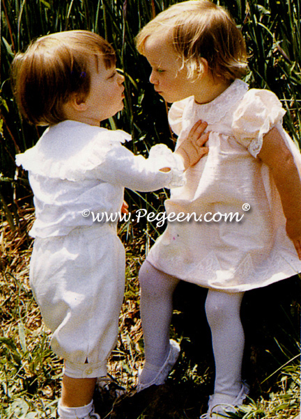 CUSTOM FLOWER GIRL DRESS