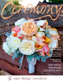 Pegeen featured in ceremony magazine 2011