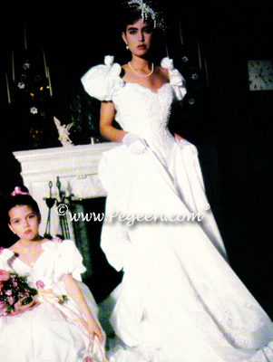 Girl's Pagent Dress in South Bride Magazine Style 329