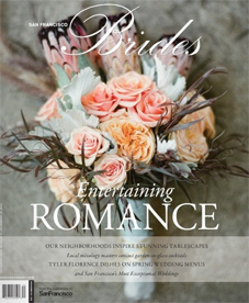 Pegeen featured in San Francisco Brides Spring 2012