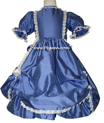 Victorian Style Custom Flower Girl Dress for Infants and Older Children and Nutcracker Party Scene