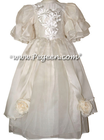 Custom silk Flower Girl Dresses from the Regal Dress Collection Style 609