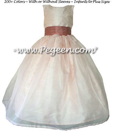 Flower Girl Dress Style 313 Back View