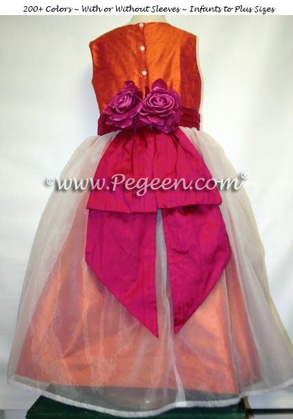 Flower Girl Dress Style 313 - Mango