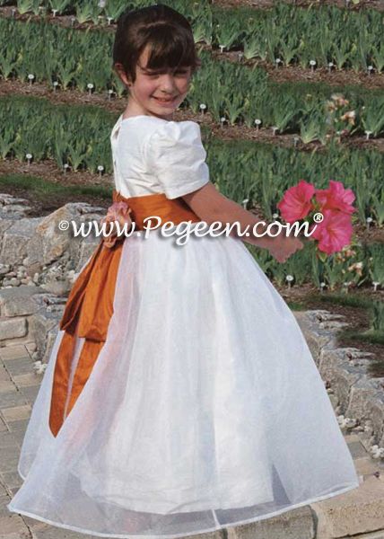 Model for Flower Girl Dress Style 313