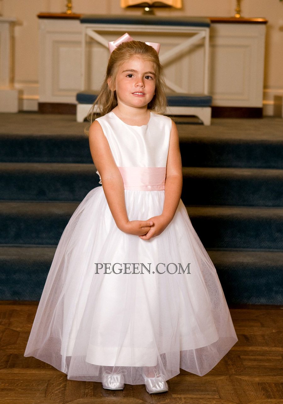 Model for Flower Girl Dress Style 313