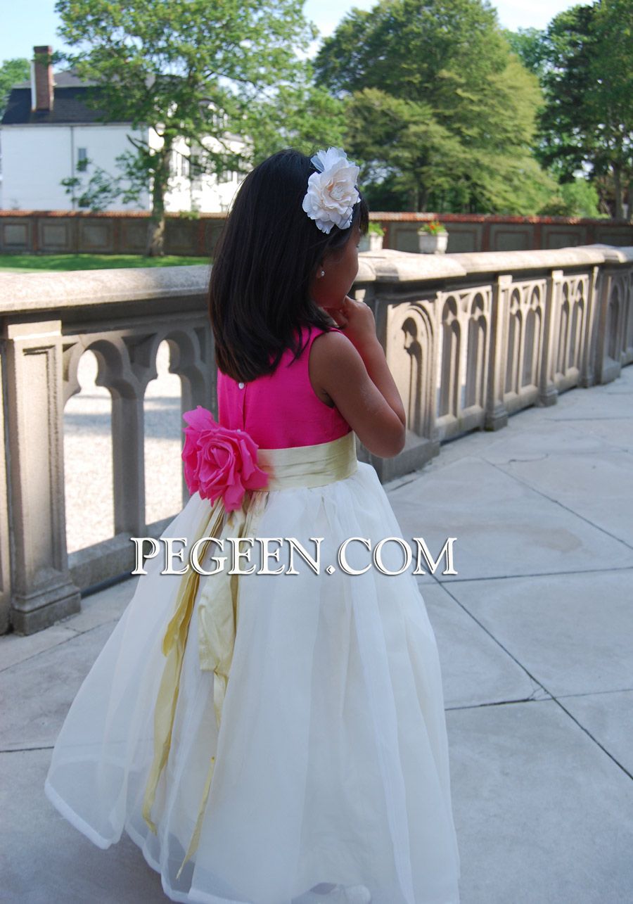 Model for Flower Girl Dress Style 313