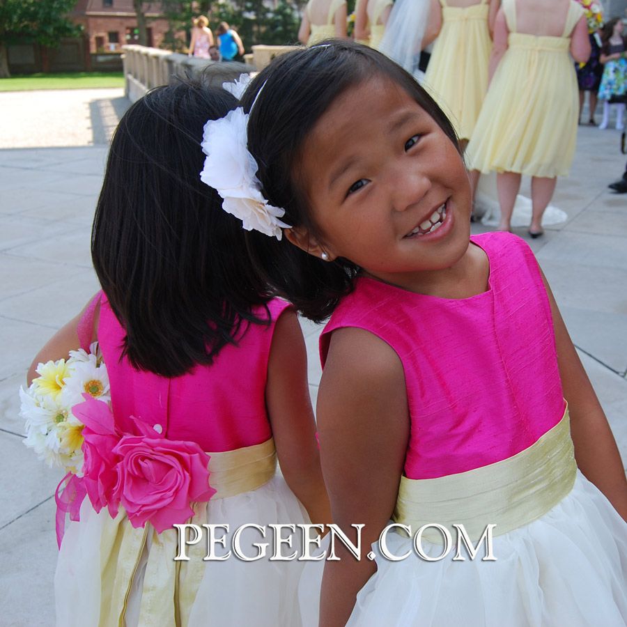 Model for Flower Girl Dress Style 313