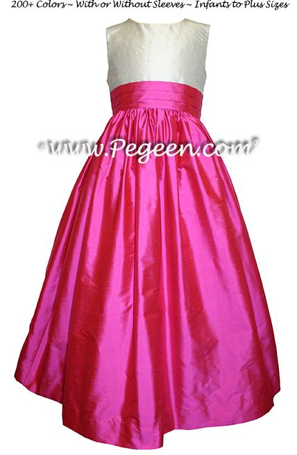 Flower Girl Dress Style 355 back view