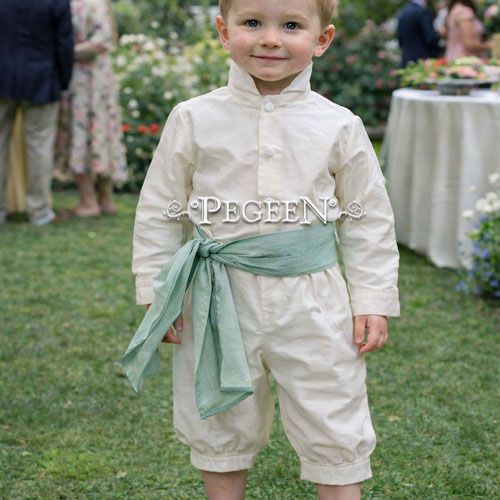 Boys Style 511 - Boys French Style Page Boy Suit with Sash