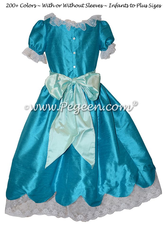 724 Scallop Lace Nutcracker Dress