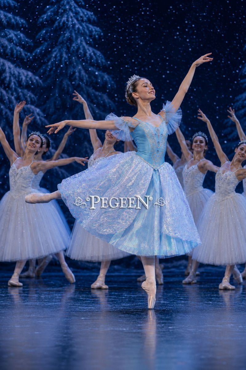 TUTU Snow Queen or Cinderella Ballgown for Ballet Style 740