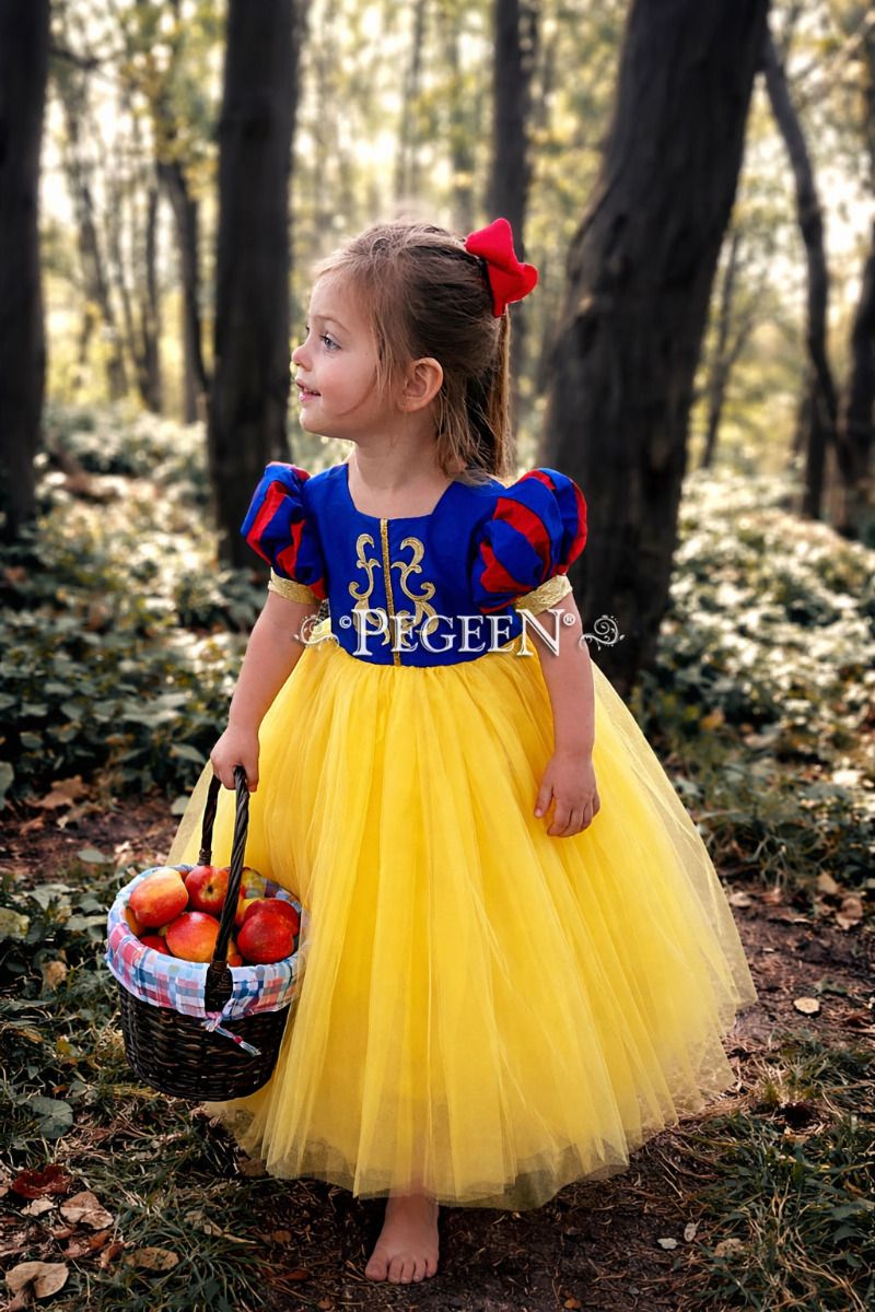 Fairytale Flower Girl Dress Style 807 Snow White