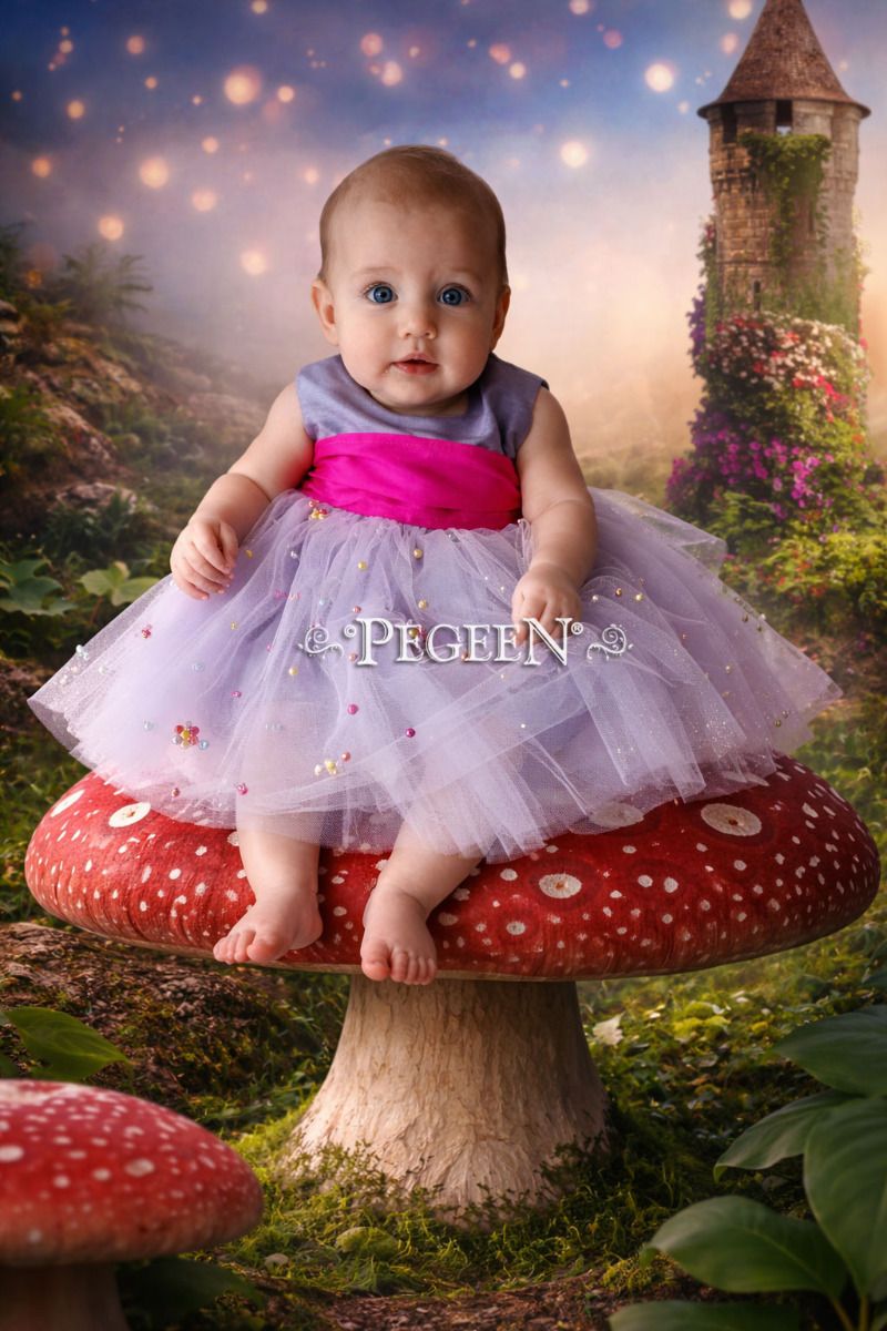 Flower Girl Dress Style 825 - Rapunzel Fairy Dress