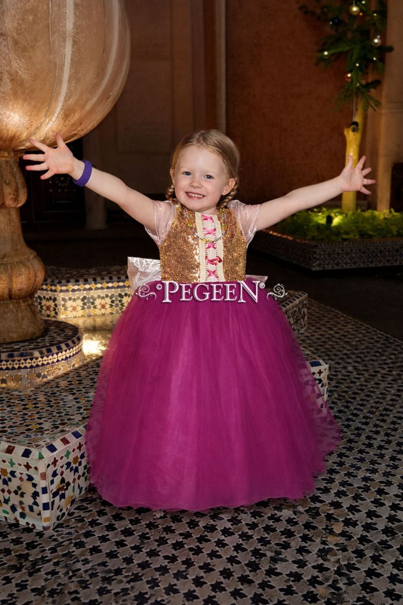 Flower Girl Dress Style 826 Rapunzel