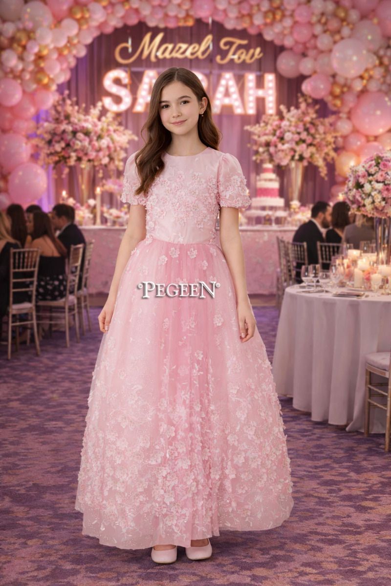 Jr Bridesmaids Gown