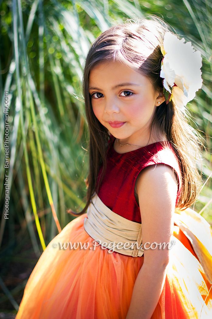 2014 Garden Wedding of the Year Style 402 Tulle Flower Girl Dress