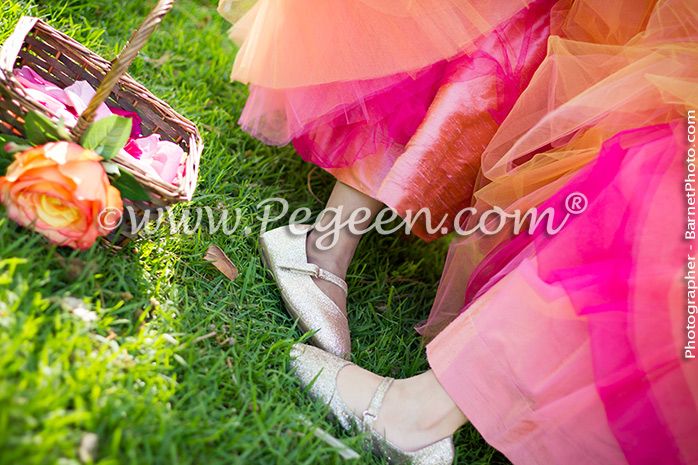2014 Garden Wedding of the Year Style 402 Tulle Flower Girl Dress
