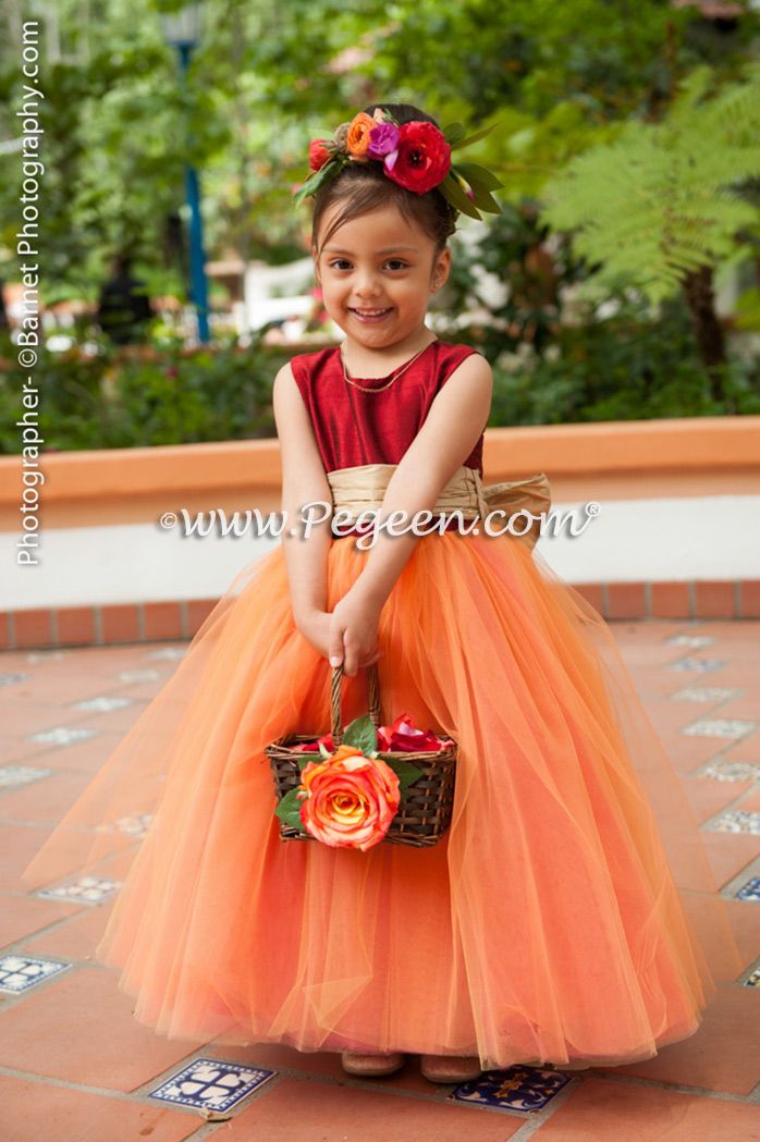 2014 Garden Wedding of the Year Style 402 Tulle Flower Girl Dress