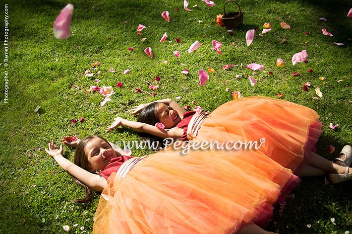 2014 Garden Wedding of the Year Style 402 Tulle Flower Girl Dress