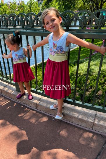 Winnie the Pooh skater skirt Style 1131