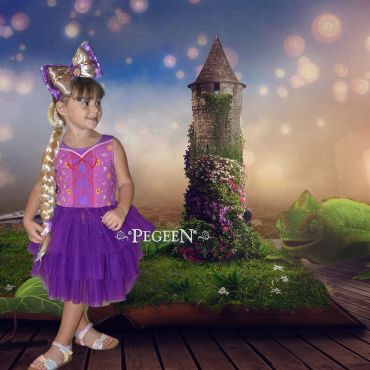 Princess Everyday Dress - Rapunzel Inspired | Pegeen 1183