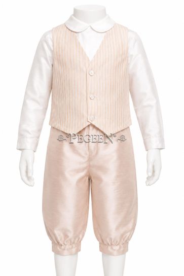 Boy's 3 pc vest - shirt and knicker suit