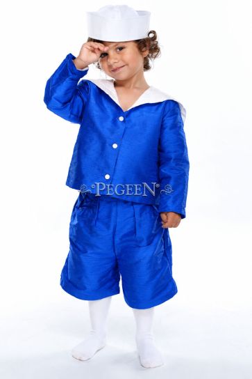 Boys Style 240 - Shorts, Sailor Jacket & Cummerbund