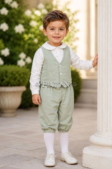 Boy's 3 pc vest - shirt and knicker suit