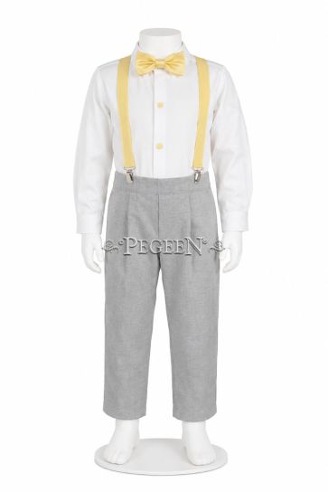 Boys Style 299 - Pants, Oxford Shirt, Suspender Set