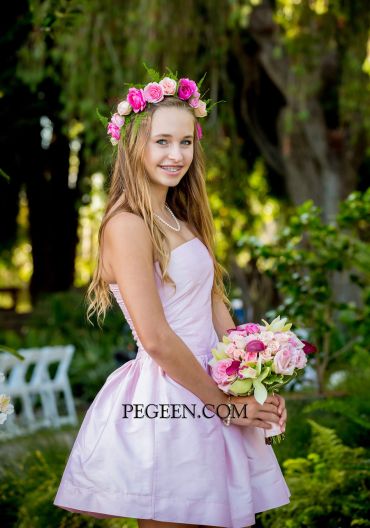 Model - Pegeen Tween Jr Bridesmaids Dress Style 306