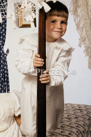 Boys all silk  Fauntleroy shirt and knicker