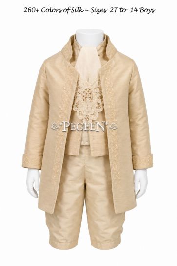 Boys Price Suit with shirt, jacket, breeches and side sash
