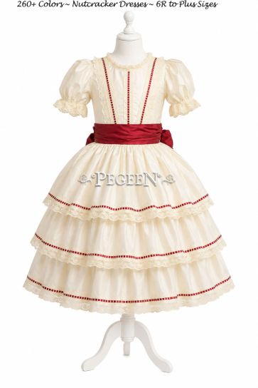 Nutcracker - Holiday Dress Style 756 CLARA RIBBON RUFFLE DRESS