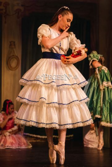 Nutcracker - Holiday Dress Style 756 CLARA RIBBON RUFFLE DRESS