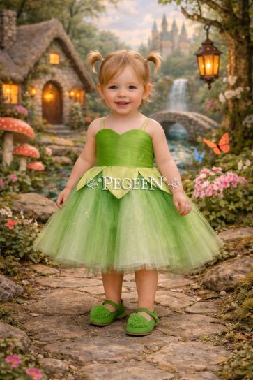 Tinkerbell Flower Girl Dresses Style 803