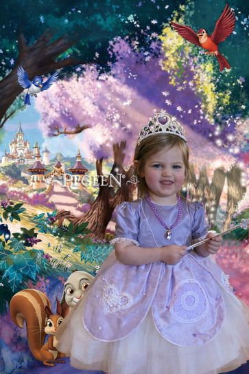 Flower Girl Dress Style 808 Princess Sophia the 1st