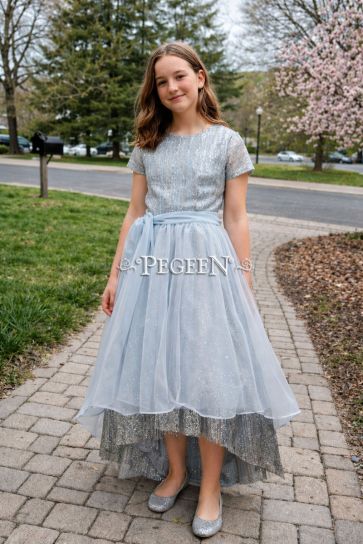 Flower Girl or Jr Bridesmaids Dress Style 956 