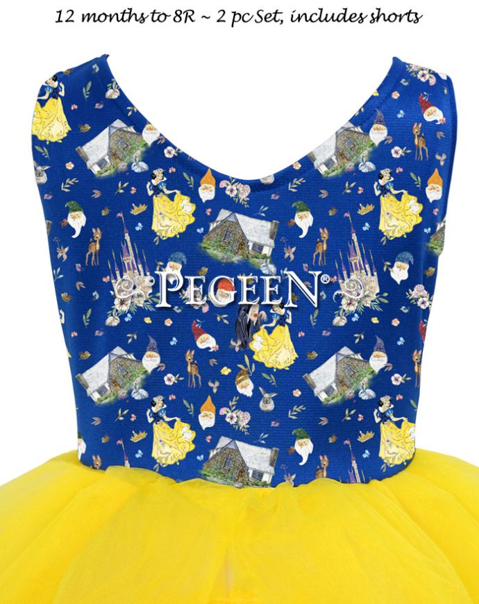 Princess Snow White Dress | Pegeen 1105