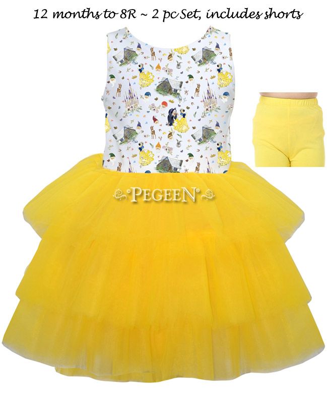 Princess Snow White Dress | Pegeen 1105
