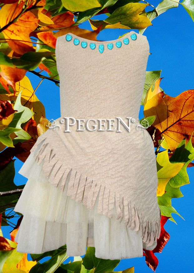 Princess Pocahontas Dress | Pegeen 1108