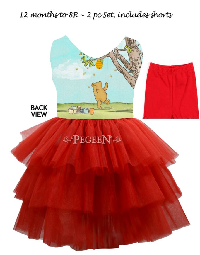 Princess Dress - Winnie the Pooh | Pegeen 1131