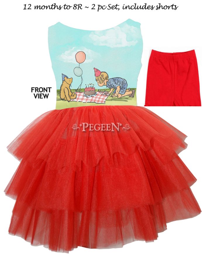 Princess Dress - Winnie the Pooh | Pegeen 1131