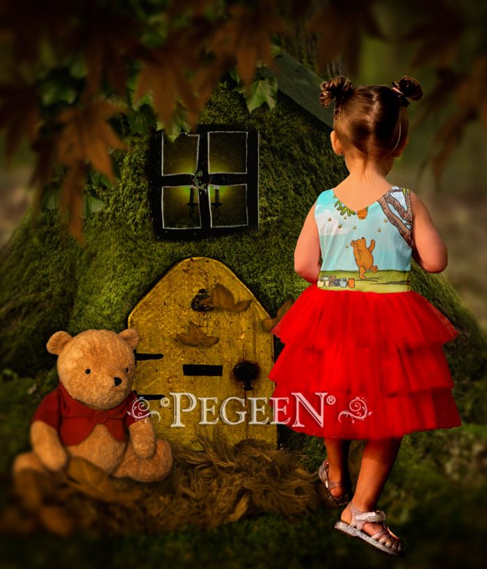 Princess Dress - Winnie the Pooh | Pegeen 1131